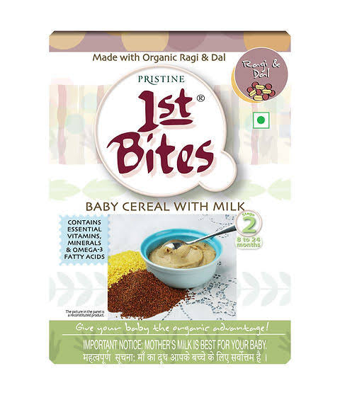 1st Bites Ragi & Dal Stage 2 Cereal 300gm
