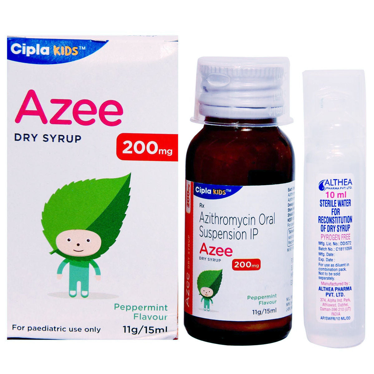 AZEE 200 DRY SYP 15ML