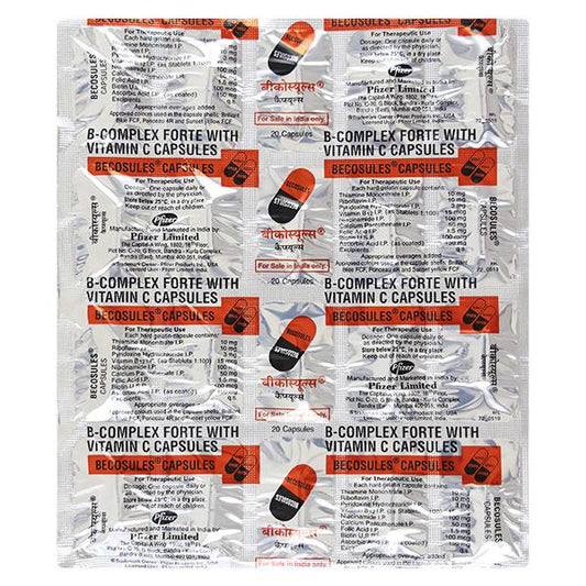 Becosules Capsule 20s