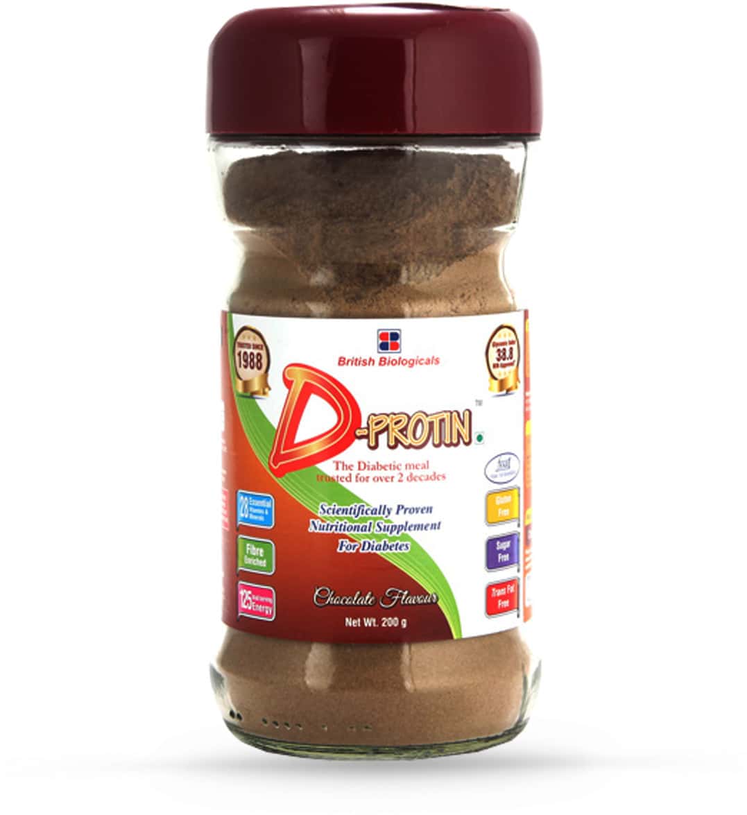 D-protin Chocolate Powder 200gm