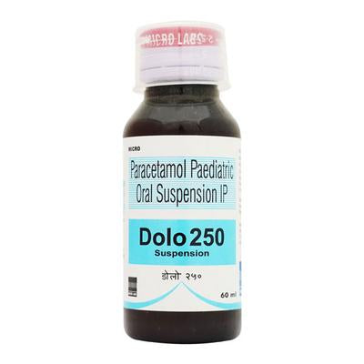 Dolo 250mg Suspension 60ml