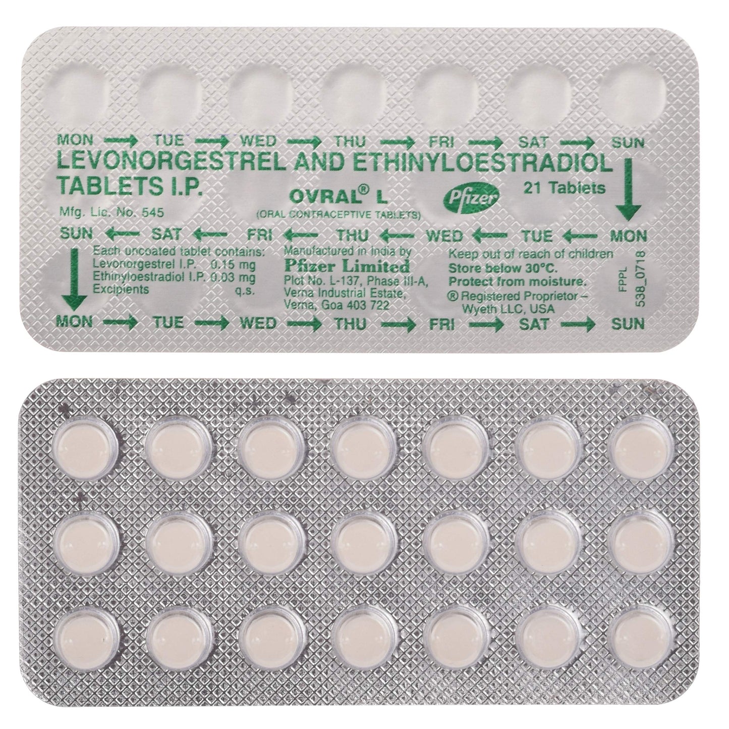 OVRAL L TABS