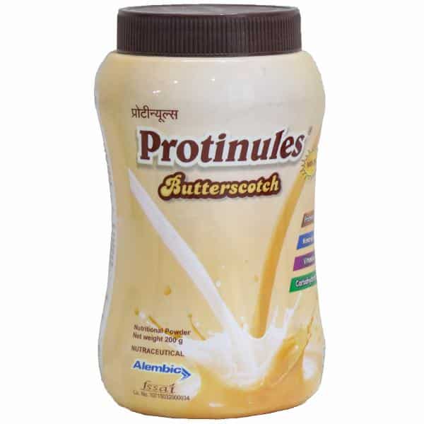Protinules Butterscotch Powder 200gm
