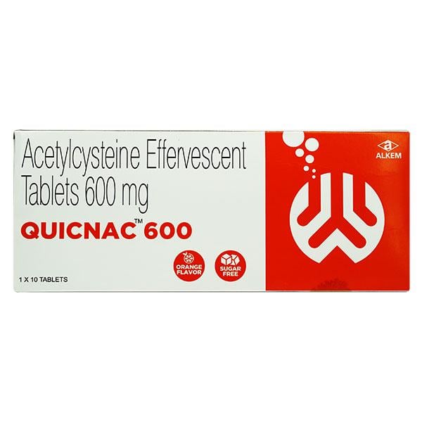 QUICNAC 600MG TABS