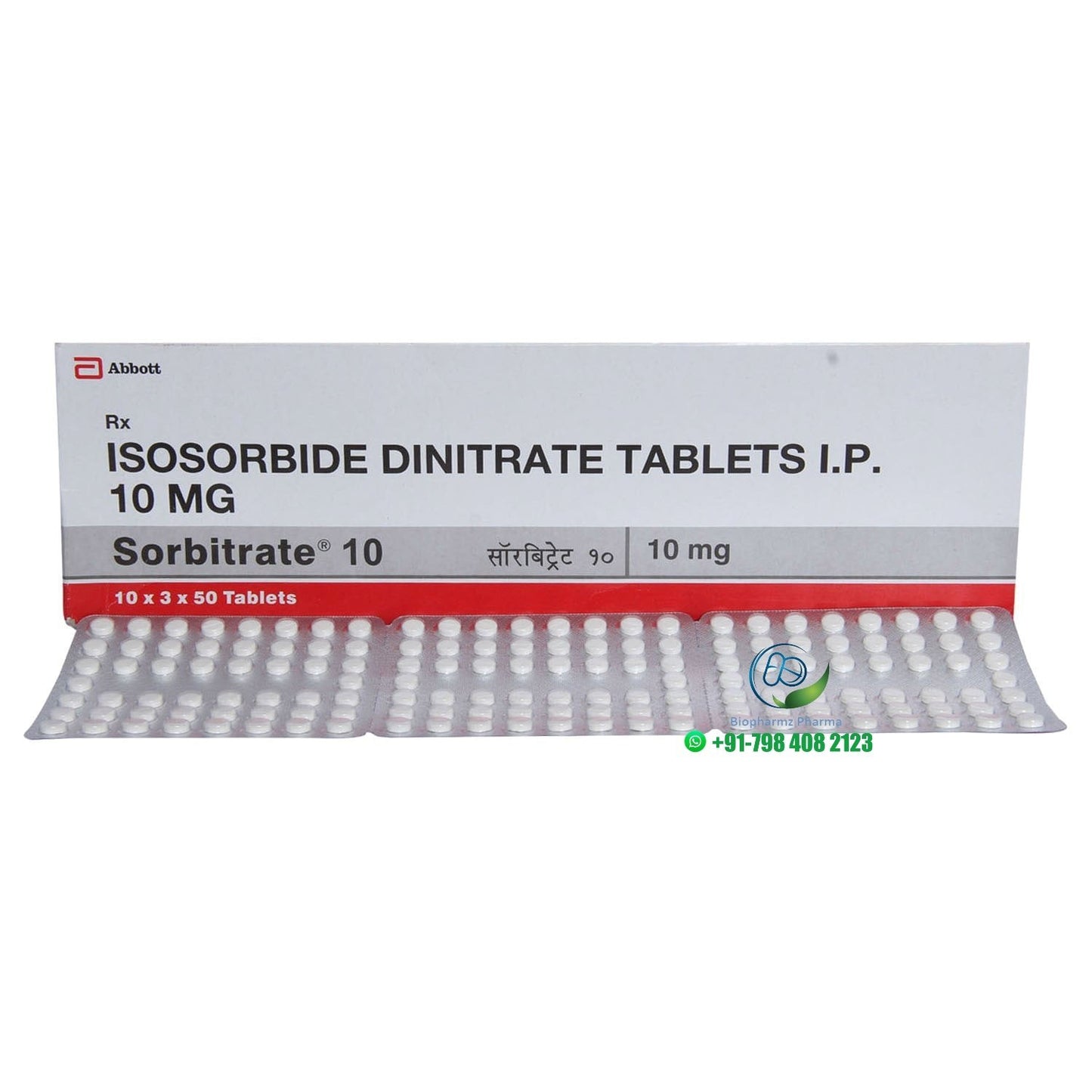 SORBITRATE 10MG TABS