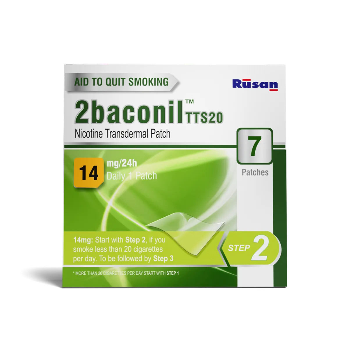 2baconil Tts20 14mg Patch 1s