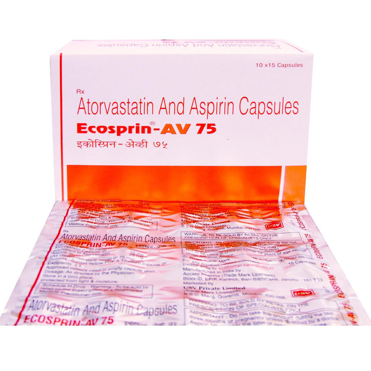 ECOSPRIN-AV 75/20 CAPS