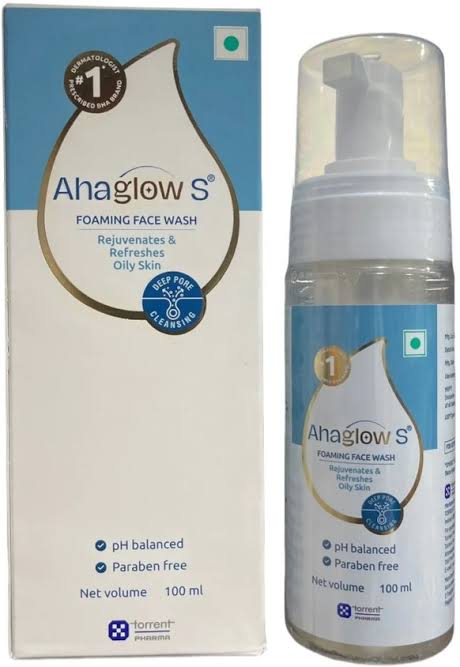 Ahaglow S Foaming Face Wash Face Wash 100ml