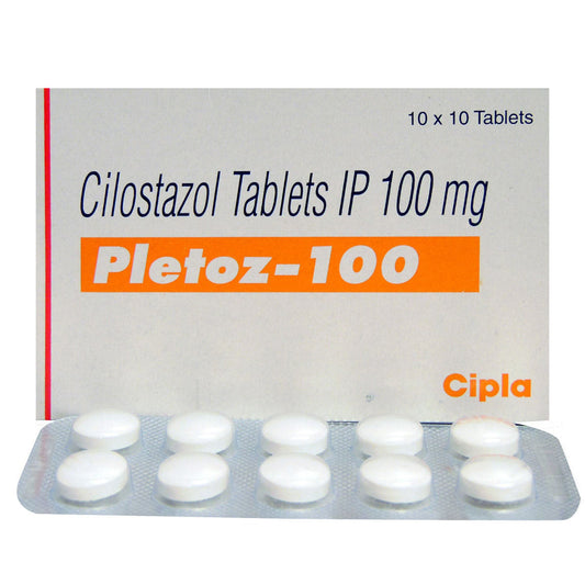 PLETOZ 100MG TABS