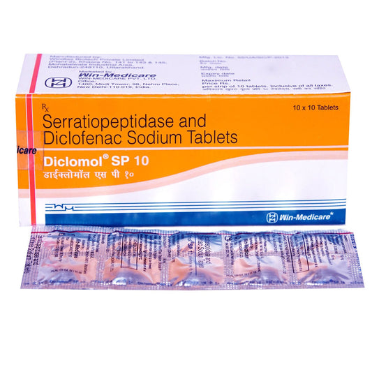 DICLOMOL SP 10 TABS