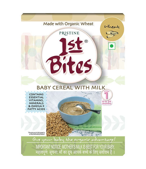 1st Bites Wheat Stage 1 Cereal 300gm
