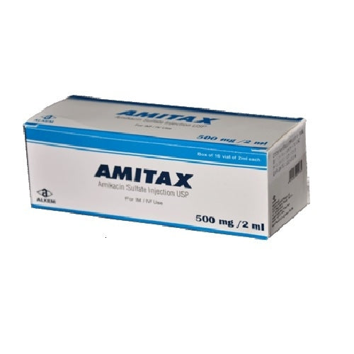 AMITAX 500MG INJ 2ML