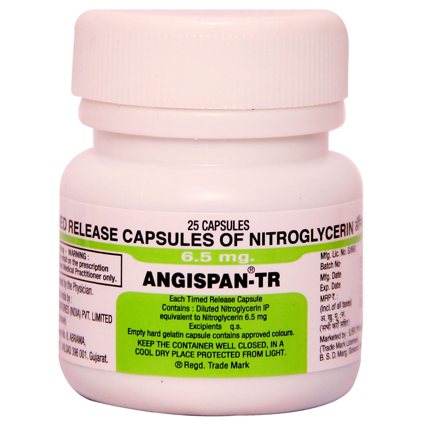 ANGISPAN TR 6.5MG
