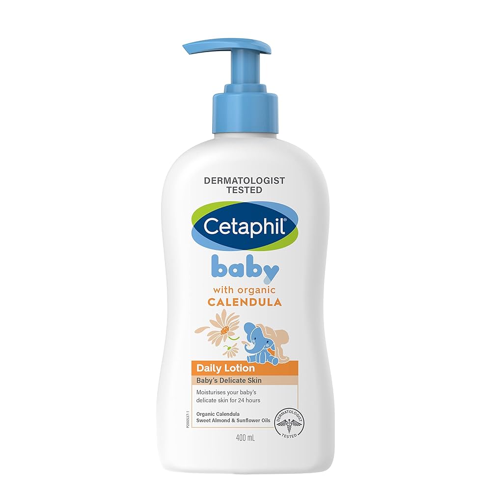 Cetaphil Baby Daily With Organic Calendula Lotion
