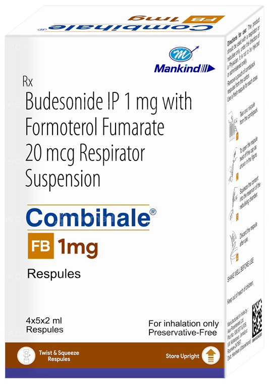 COMBIHALE-FB 0.5MG RESPULES 2ML