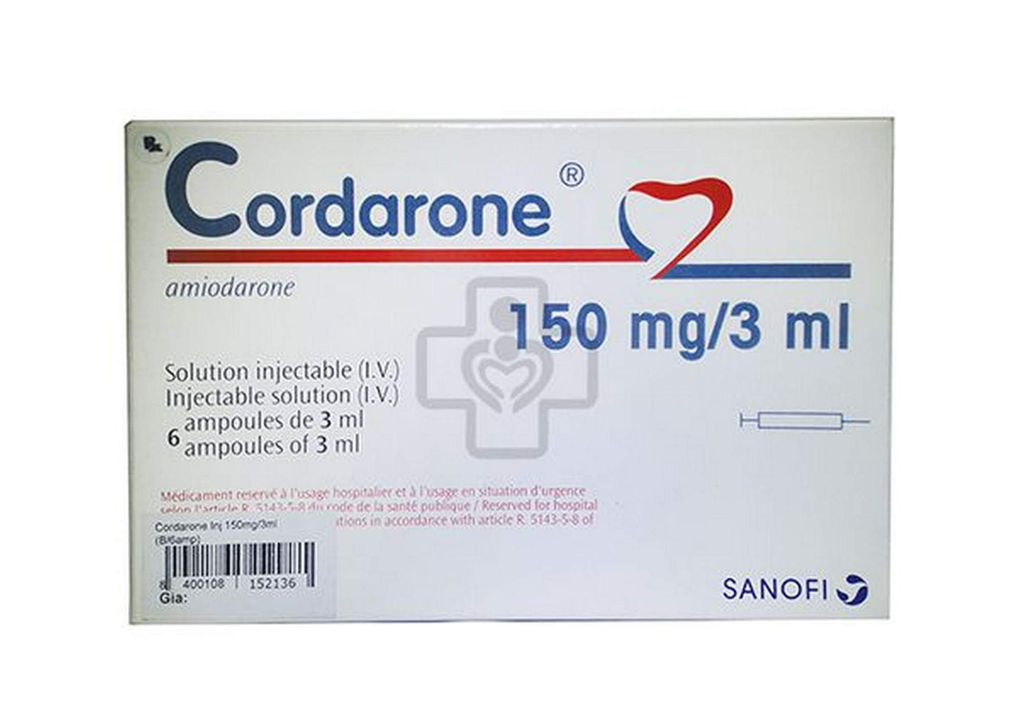 CORDARONE 150MG INJ 3ML