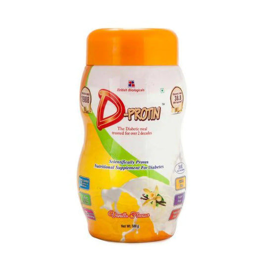 D-protin Vanilla Powder 500gm