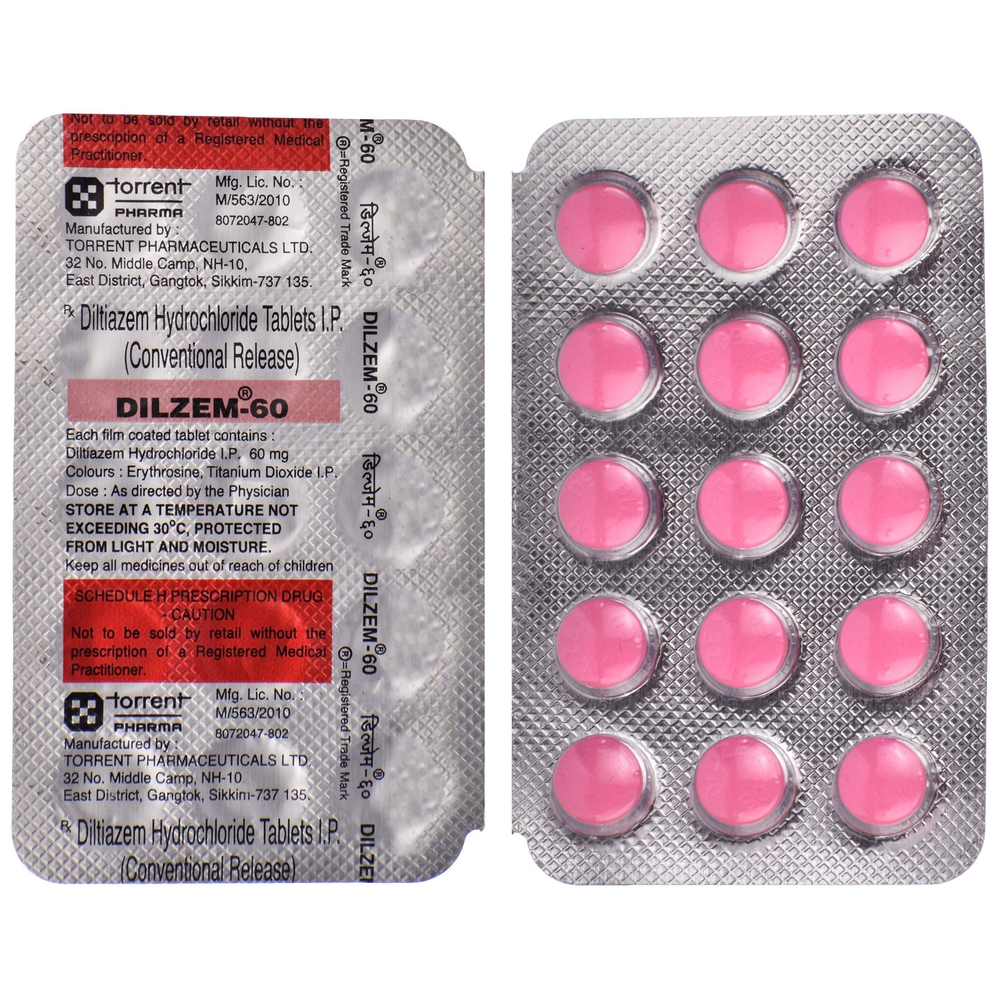 DILZEM 60 TABS