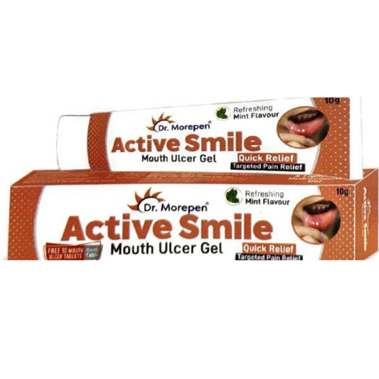 Dr Morepen Active Smile Mouth Ulcer Gel 10gm