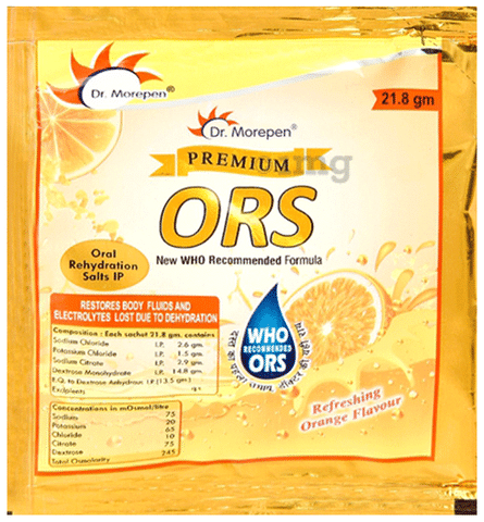 Dr Morepen Orange Premium Ors Powder 21.8gm