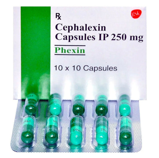 PHEXIN 250MG CAPS
