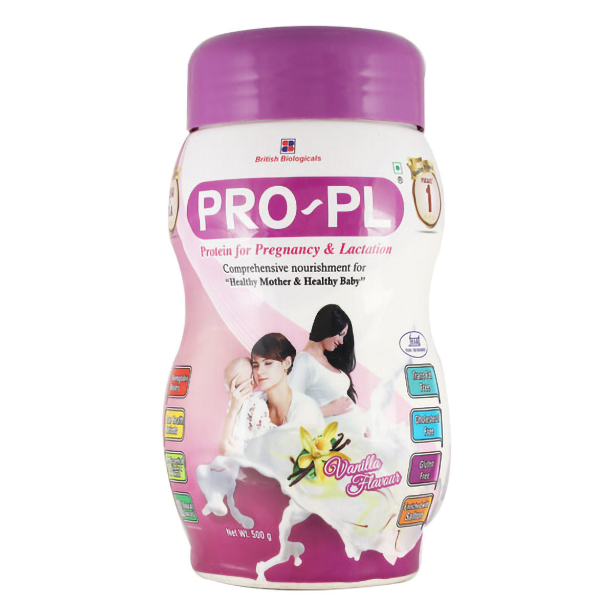 Pro Pl Vanilla Powder 500gm