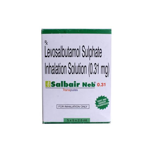 SALBAIR NEB 0.31 RESP 2.5ML