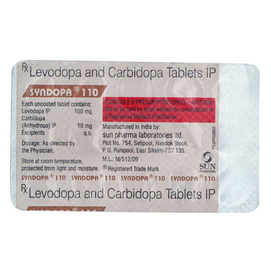SYNDOPA 110MG TABS