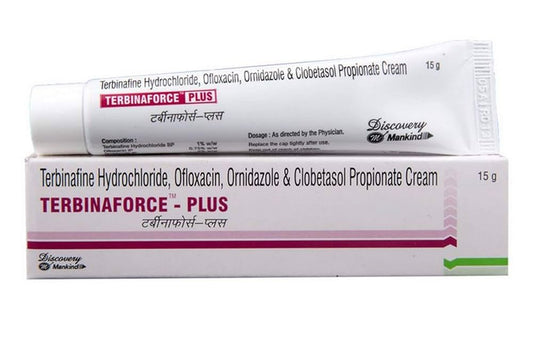TERBINAFORCE PLUS CREAM 15GM