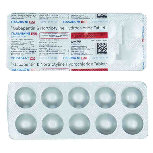 TRUGABA NT 100 TABLETS