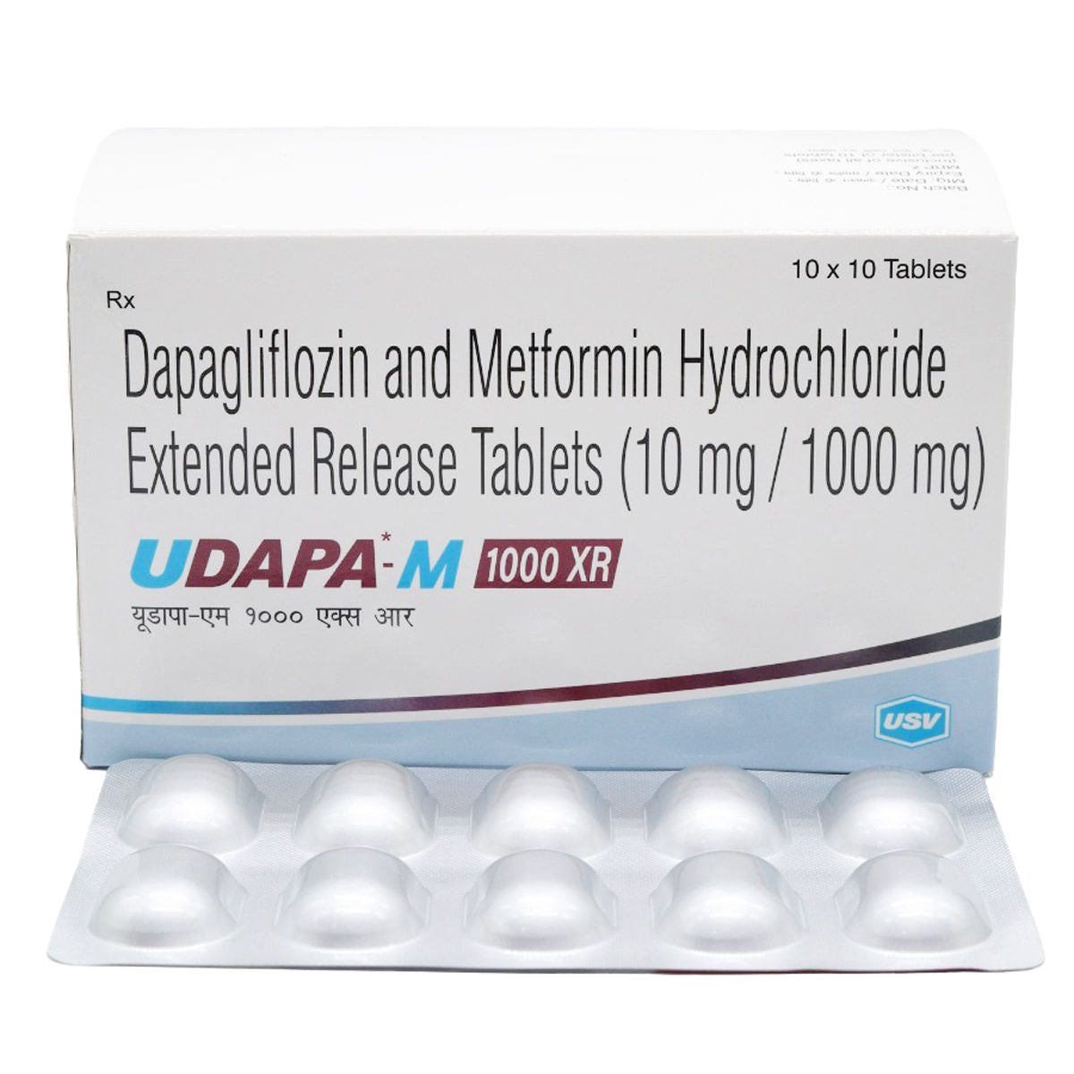 UDAPA M 10/1000MG XR TAB