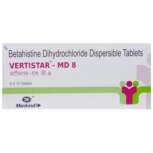 VERTISTAR MD 8 TABS