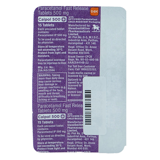 CALPOL-500 +  TABS