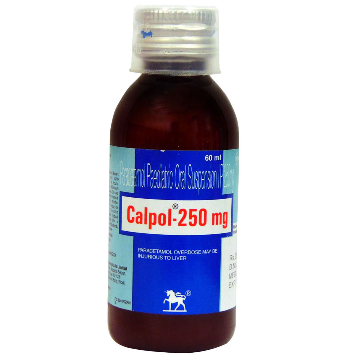 CALPOL 250MG SYP 60ML