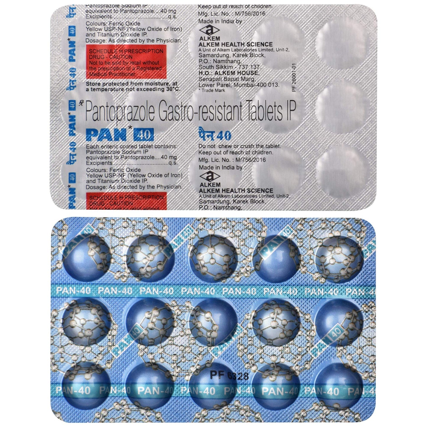 PAN-40MG TABS