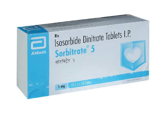 SORBITRATE-5MG TABS