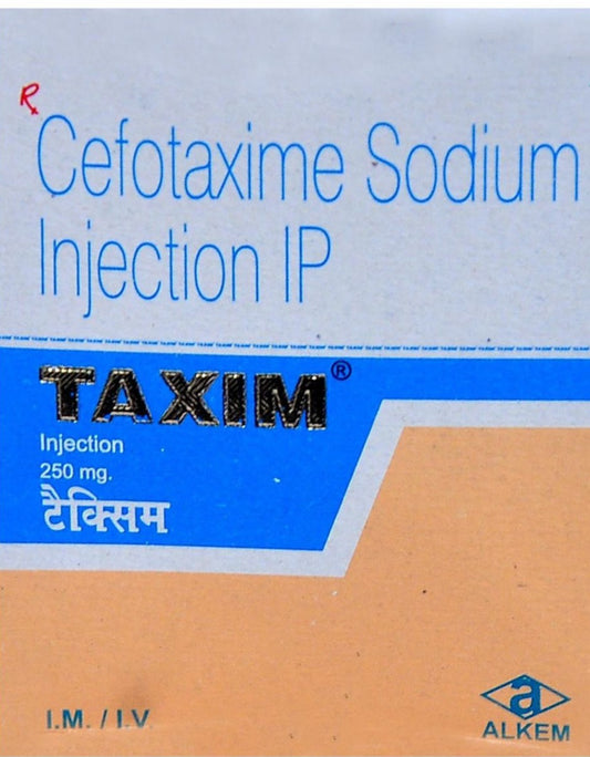 TAXIM-250MG INJ VIAL