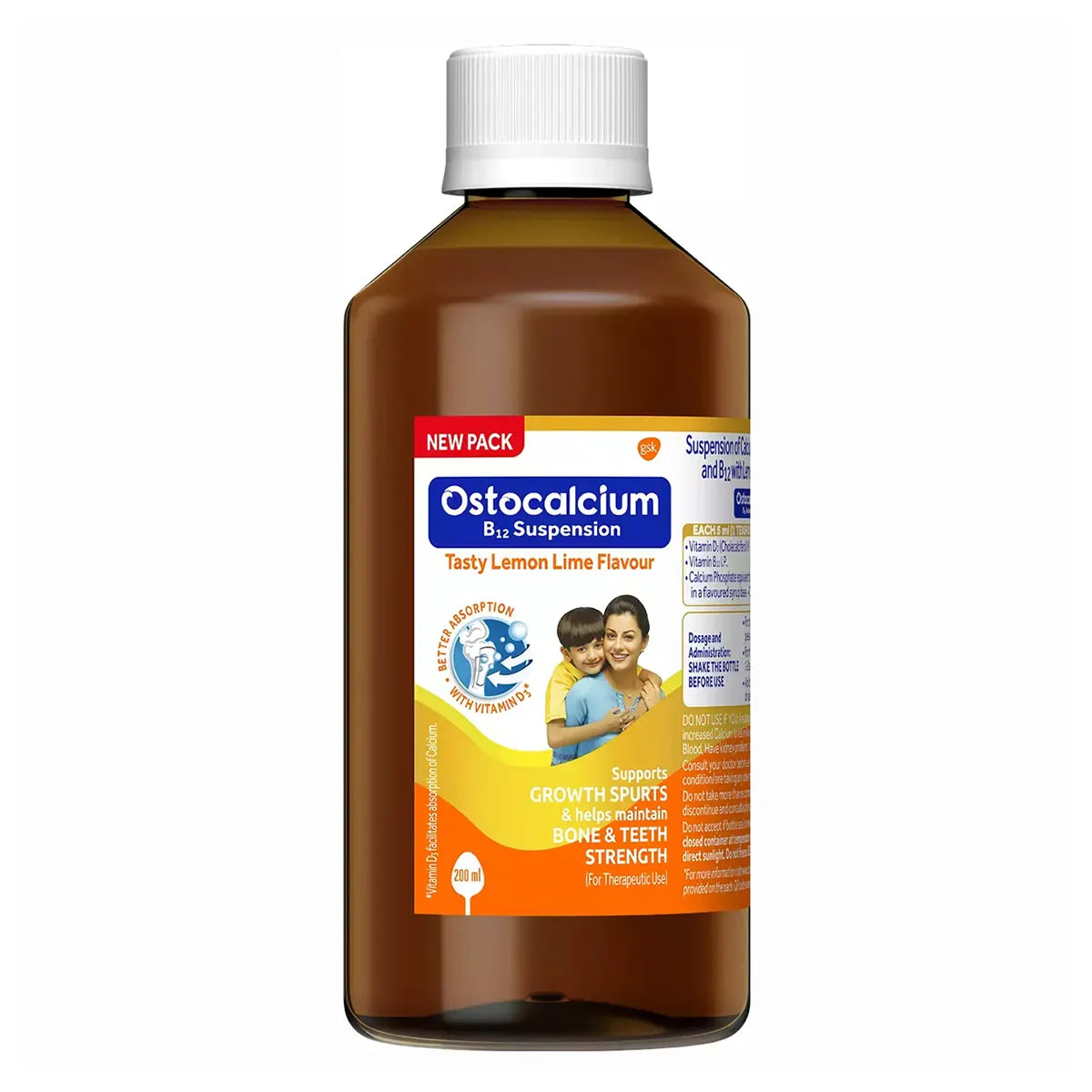 Ostocalcium Lemon Suspension 200ml