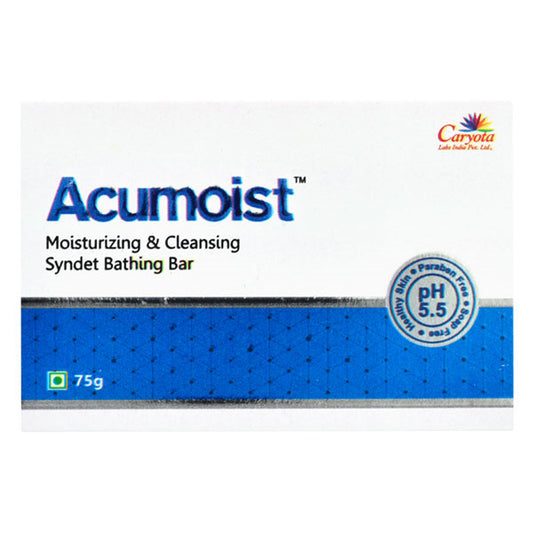 Acumoist Syndet Bar 75gm