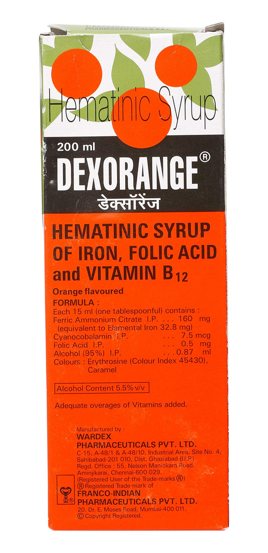 DEXORANGE-SYP 200ML