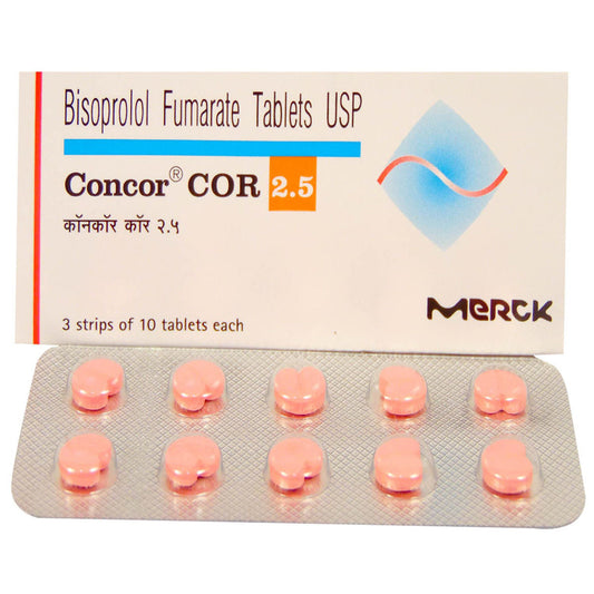 CONCOR-COR 2.5MG