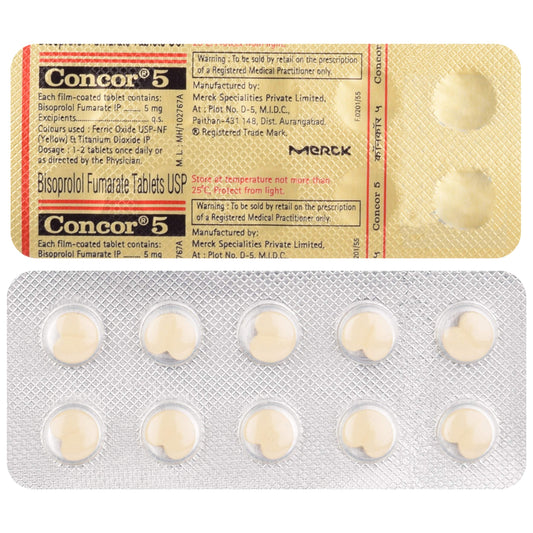CONCOR-5MG TABS