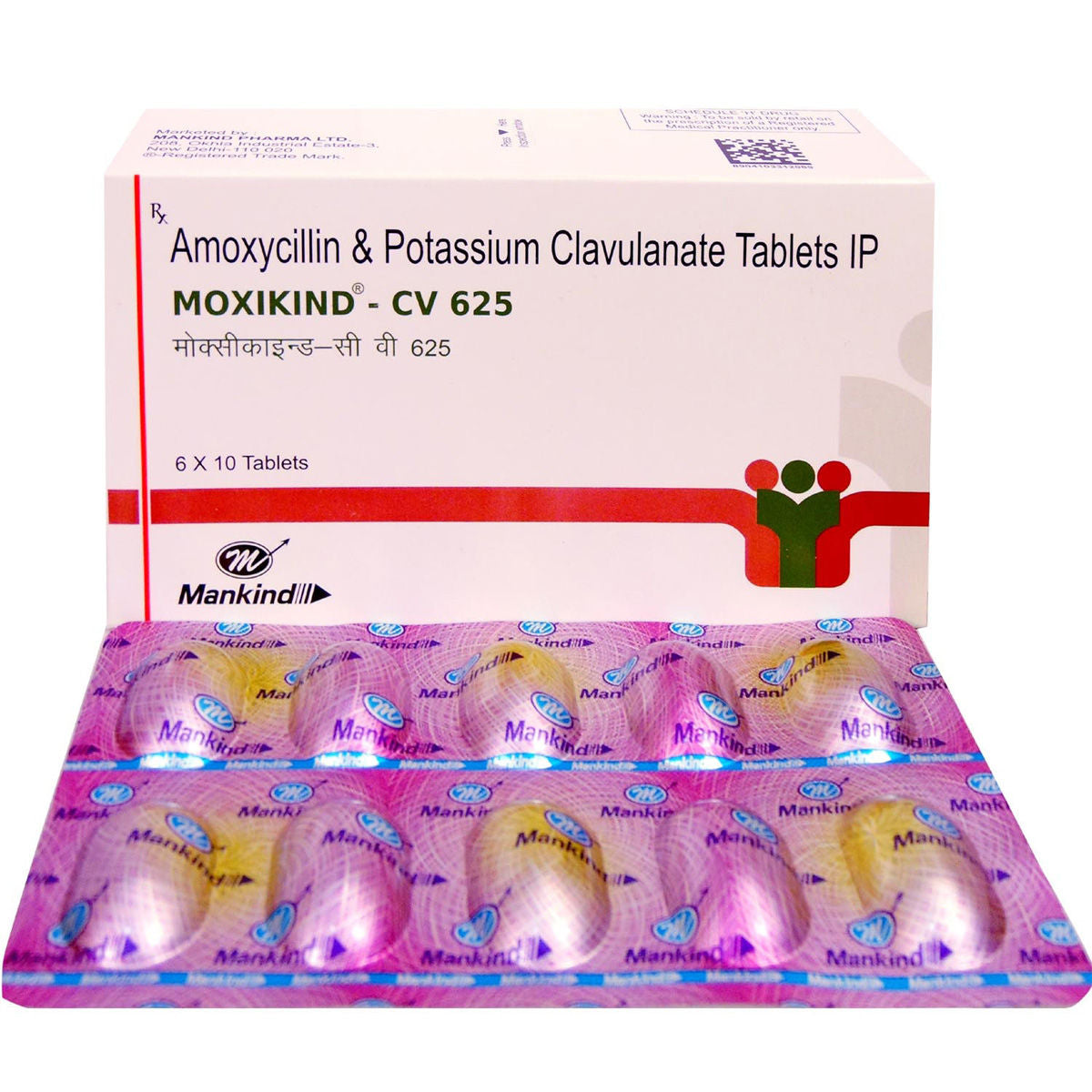 MOXIKIND-CV 625 TABS