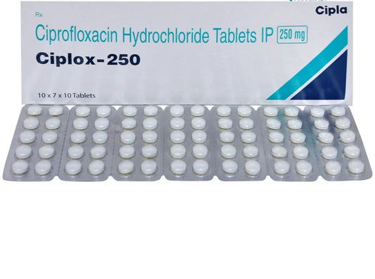 CIPLOX-250 MG TABS