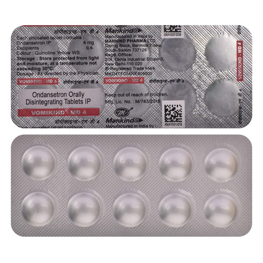 VOMIKIND-MD 4 10 TABS